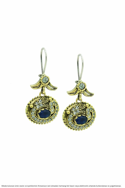 Silver Stone Vav Lady Earrings