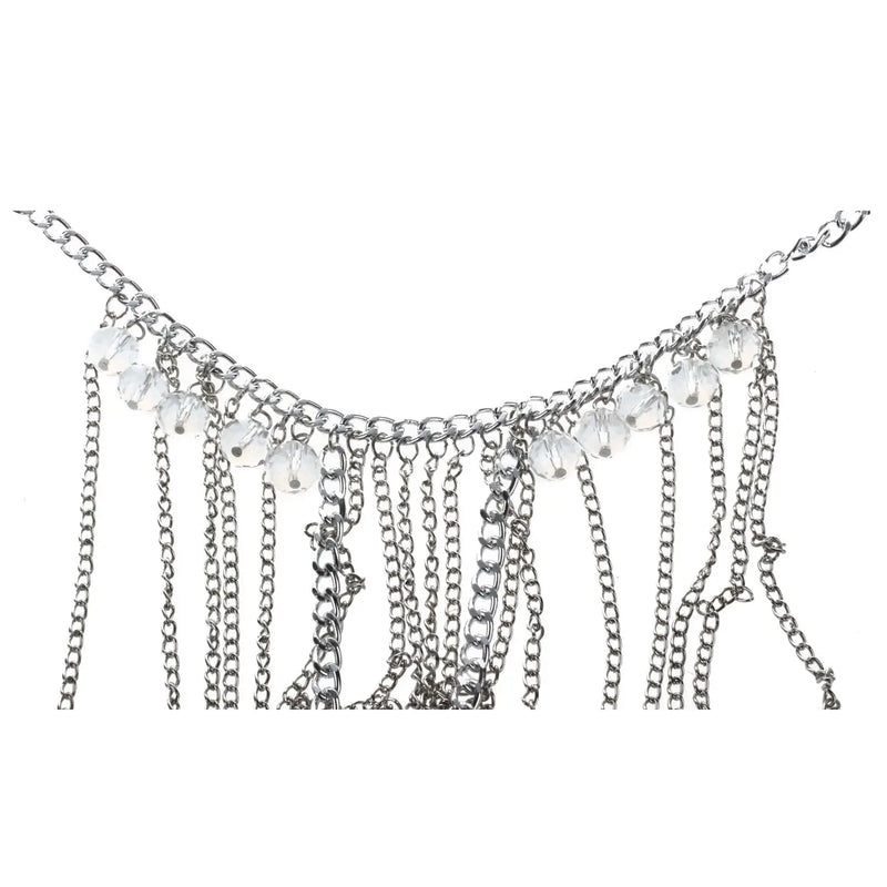 Silver Summer Style Jewelry Metal Multilayer Tassel Body Chain