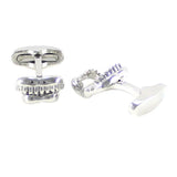 Silver Tone Tooth And Lips Cuff Links Dad Birthday Gift