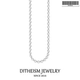 Sterling Silver Wide Anchor Chain Necklace