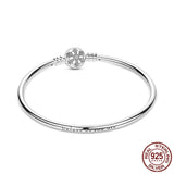 925 Silver Always in my Heart Engraved Bangle & Bracelet for Women