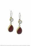Silver Agate Stone Women Earrings