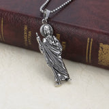 Men's Stainless Steel St Jude Saints Apostle Pendant