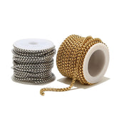 Stainless Steel Square Shape Long Chains for Jewelry Making - Silver/Gold Tone