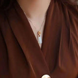 Silver Inlaid Hetian Jade Pendant Necklace Bohemian Hair Jewelry