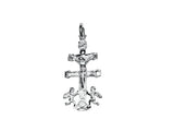 925 Silver Caraway Cross Pendant Necklace