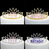 Crystal Tiara Wedding Hair Accessories Women Party Hair Jewelry
