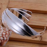 Ethnic Style Silver-Plated Three-Piece Bracelet Set
