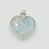 Amethyst Heart Pendant Necklace for Women, Forever Love Jewelry
