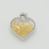 Amethyst Heart Pendant Necklace for Women, Forever Love Jewelry