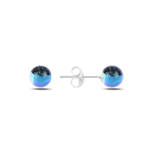 Silverlina Silver 6mm Ball Earrings