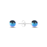 Silverlina Silver 6mm Ball Earrings