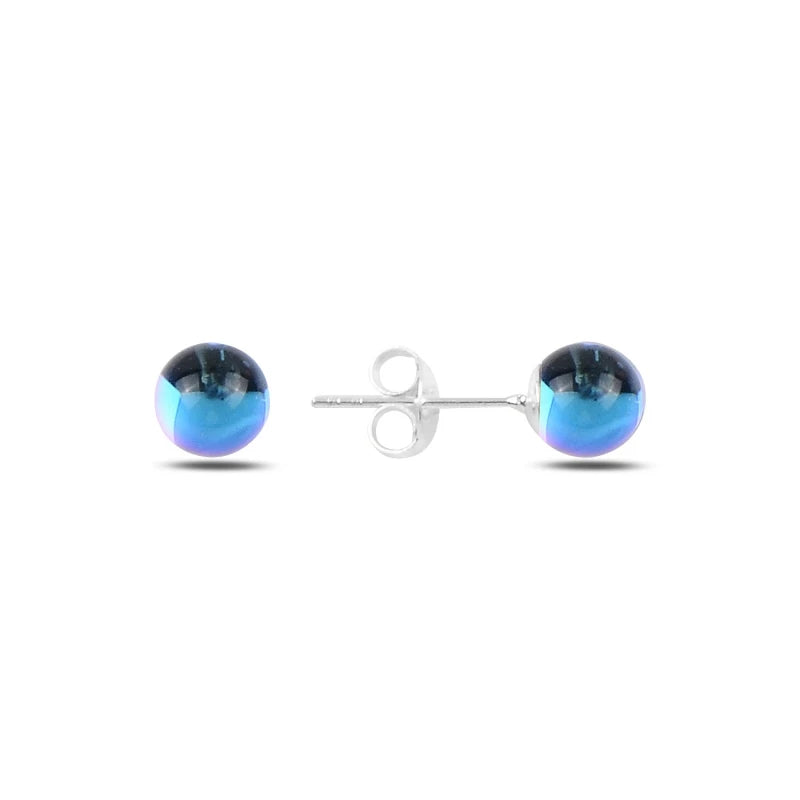 Silverlina Silver 6mm Ball Earrings