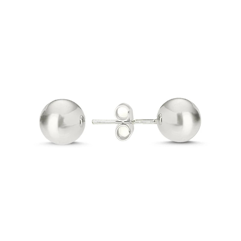 Silverlina Silver Ball Earrings 7mm