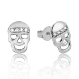 Silverlina Silver Dry Headband Studded Earrings