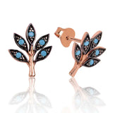 Silverlina Silver Love Branch Earrings