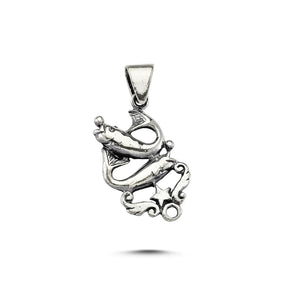 Silverlina Silver Piscean Brolog Pendant