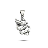 Silverlina Silver Piscean Brolog Pendant