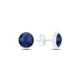 Silverlina Silver Cat's Eye Earrings