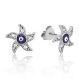 Sea Star Earrings - Silverlina Silver