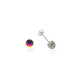 Silverlina Sterling Silver Colorful Women's Earrings