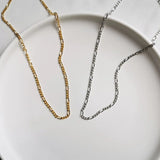925 Silver 15 Style Chain Choker Many Types Necklace Women 925 Jewelry