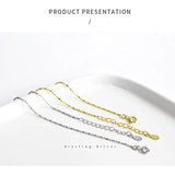925 Silver 1MM Round Bead Chain Bracelet Minimalist Jewelry