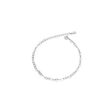 925 Sterling Silver Chain Heart Bracelets for Women