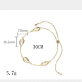 925 Silver Conch Shell Bracelet High Women Friendship Jewelry Gift