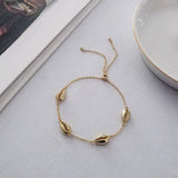 925 Silver Conch Shell Bracelet High Women Friendship Jewelry Gift