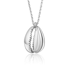 925 Silver Conch Shell Necklace 18K Pendant Women's Birthday Jewelry