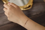 925 Silver Court Style Bracelets for Women Lace Diamond Jewelry