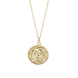 925 Sterling Silver Sun Moon Necklace Original Creative Funny Pendant