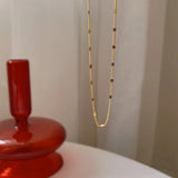 925 Silver Flakes Choker Necklace for Women