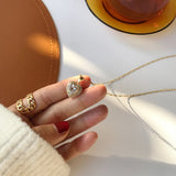 925 Silver Zircon Heart Necklace Women Shine Necklace 925 Jewelry