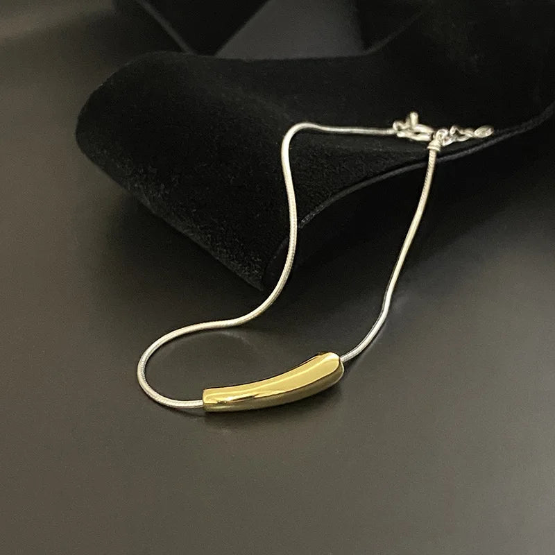 925 Silver Water Drop Bracelet Eggplant Shape Friendship Jewelry