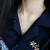 925 Silver Mini Compass Pendant Necklace Fashionable Friendship Jewelry