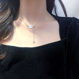 925 Silver Natural Shell Daisy Flower Bracelet for Women