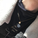 925 Silver Pearl Pendant Necklace Original Design