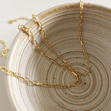 925 Silver Wide Chain Choker Necklace for Women