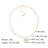 925 Silver Water Pearl Pendant Necklace for Women