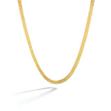 925 Silver Lace Chain Choker Necklace for Women