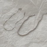925 Silver Snake Chain Bracelet Hip Hop Jewelry