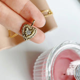 925 Silver Heart Pendant with Zircon