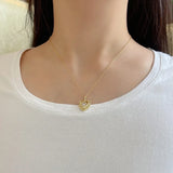 925 Silver Heart Pendant with Zircon