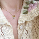 925 Sterling Silver Zircon Pendant Necklace for Women INS Style Fine Jewelry