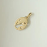 925 Silver Cat Catch Butterfly Pendant Necklace Women Unique Jewelry