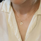 925 Silver Cat Catch Butterfly Pendant Necklace Women Unique Jewelry