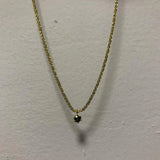 925 Sterling Silver Chrysolite Pendant Necklace for Women
