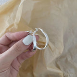 925 Sterling Silver 30MM Hoop Earrings for Women Exaggerate Minimalist Jewelry
